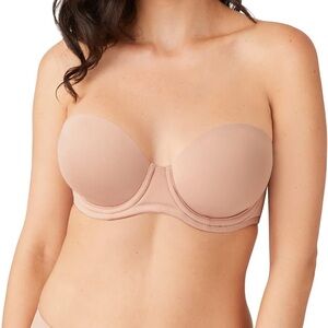 Wacoal Womens Red Carpet Strapless Full Busted Underwire Bra